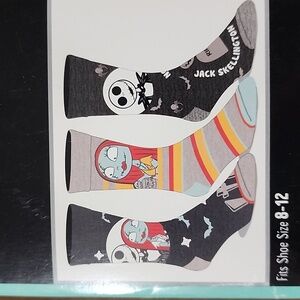 Nightmare Before Christmas Themed Socks Accessories